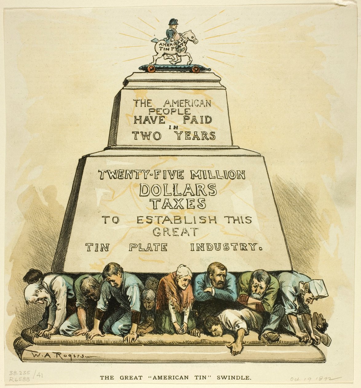 La grande truffa americana della latta da William Allen Rogers