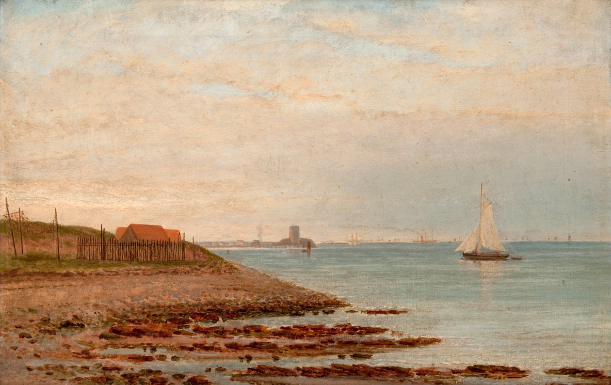 Castello di Broughty dallo Stannergate da William Barclay