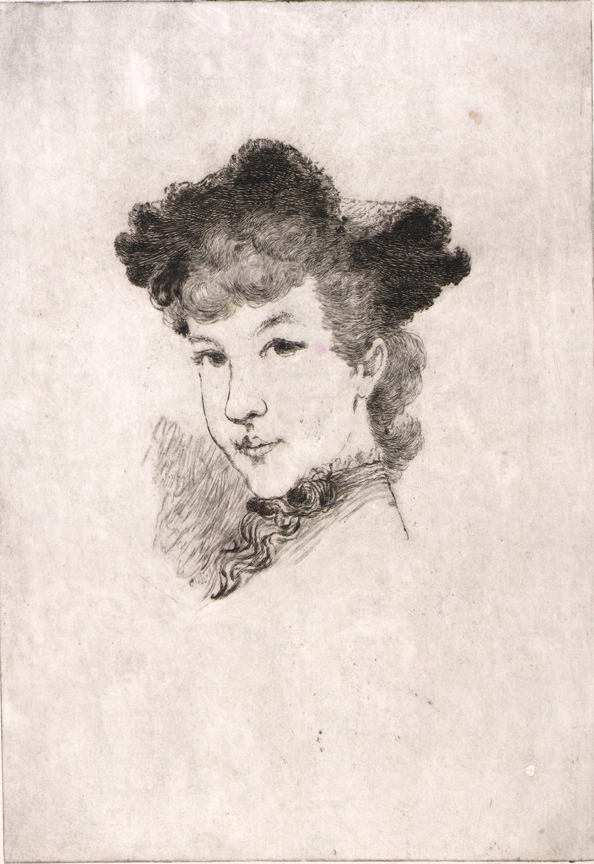 (Testa di donna) da William Baxter Closson