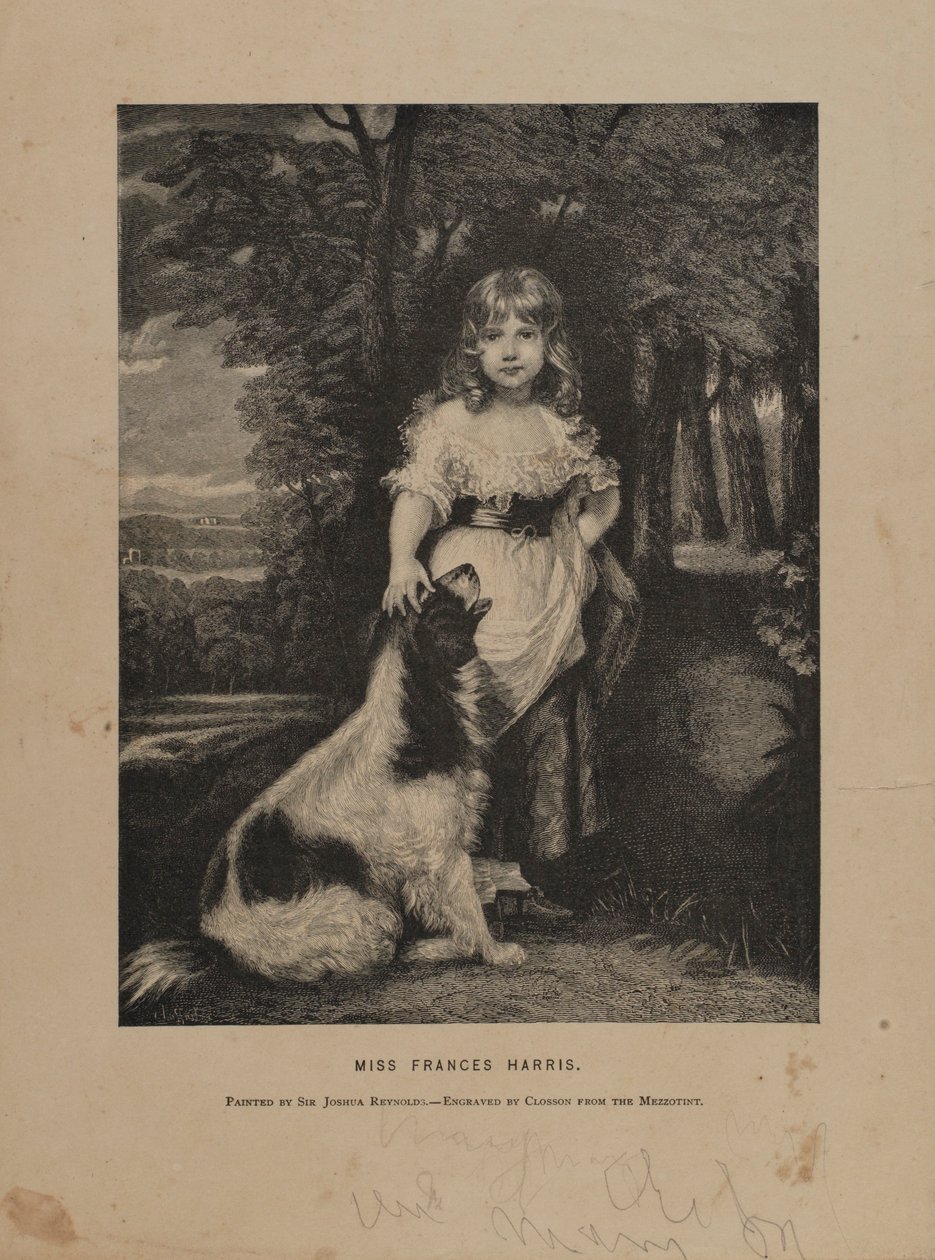 Signorina Frances Harris da William Baxter Closson
