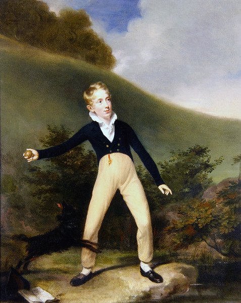 Ragazzo con palla da William Beechey