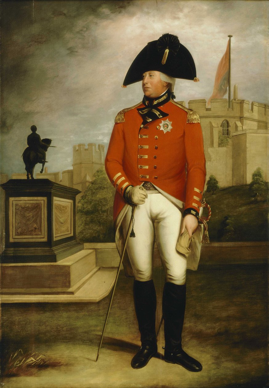 Giorgio III (1738-1820) da William Beechey