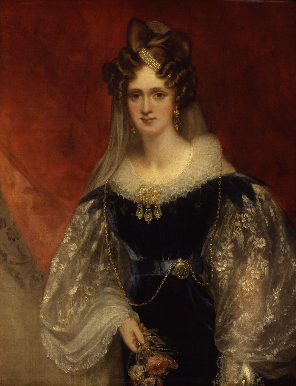Regina Adelaide (Principessa Adelaide di Saxe-Meiningen) da William Beechey