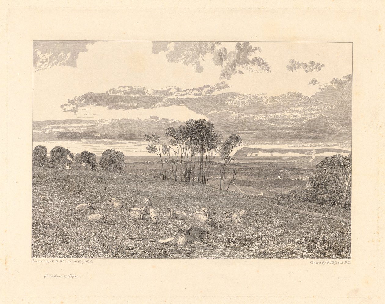 Crowhurst, Sussex da William Bernard Cooke