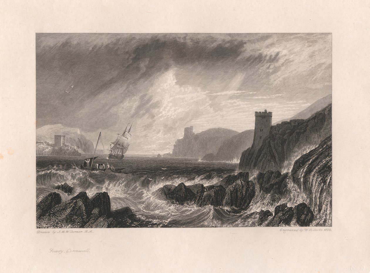 Fowey, Cornovaglia da William Bernard Cooke