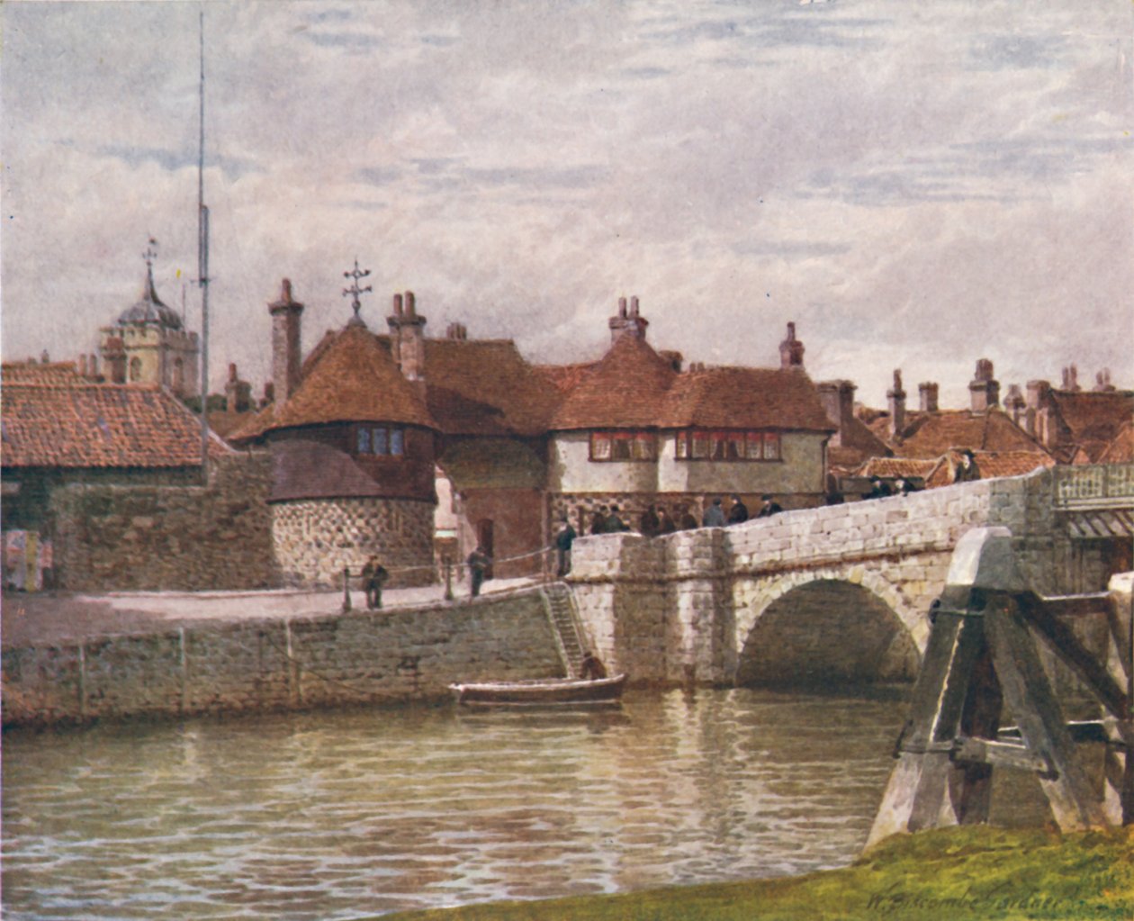 Il Barbican, Sandwich, 1907 da William Biscombe Gardner
