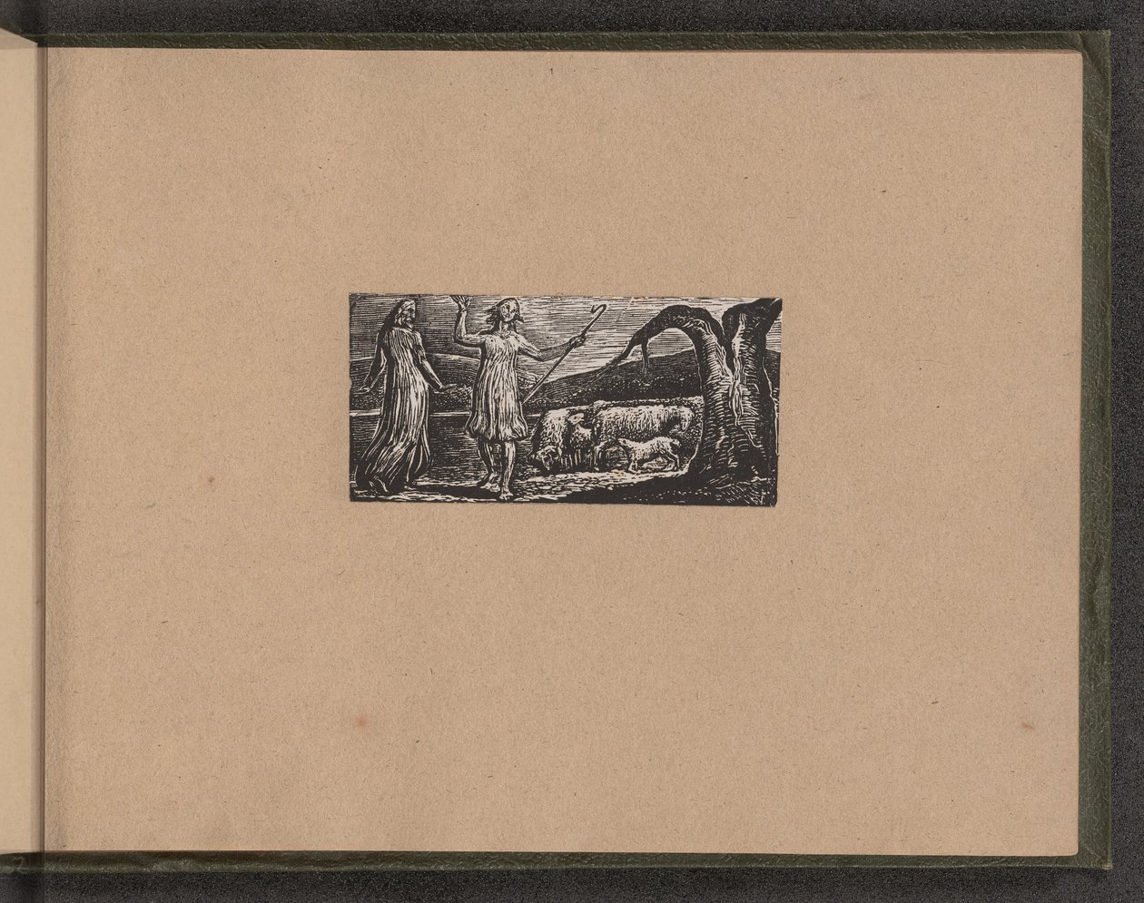 Colinet parte con tristezza da William Blake