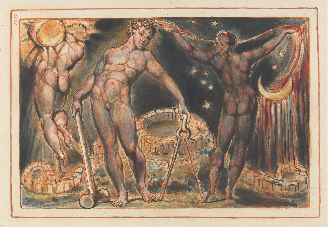 Gerusalemme, Tavola 100 da William Blake