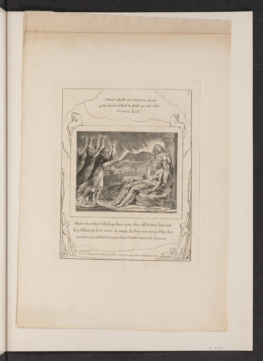 I Consolatori di Giobbe da William Blake