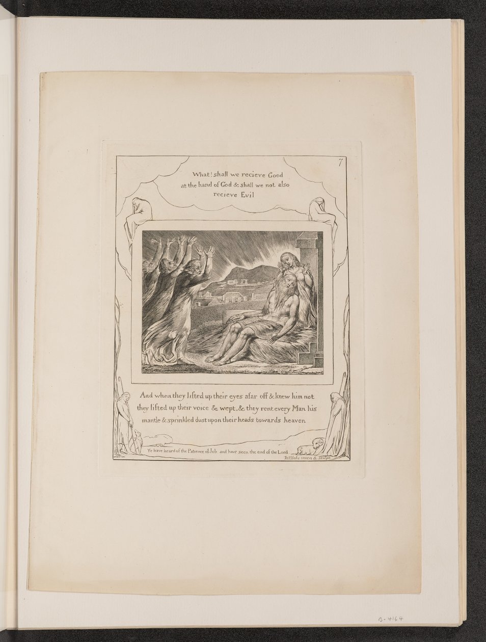 I Consolatori di Giobbe da William Blake