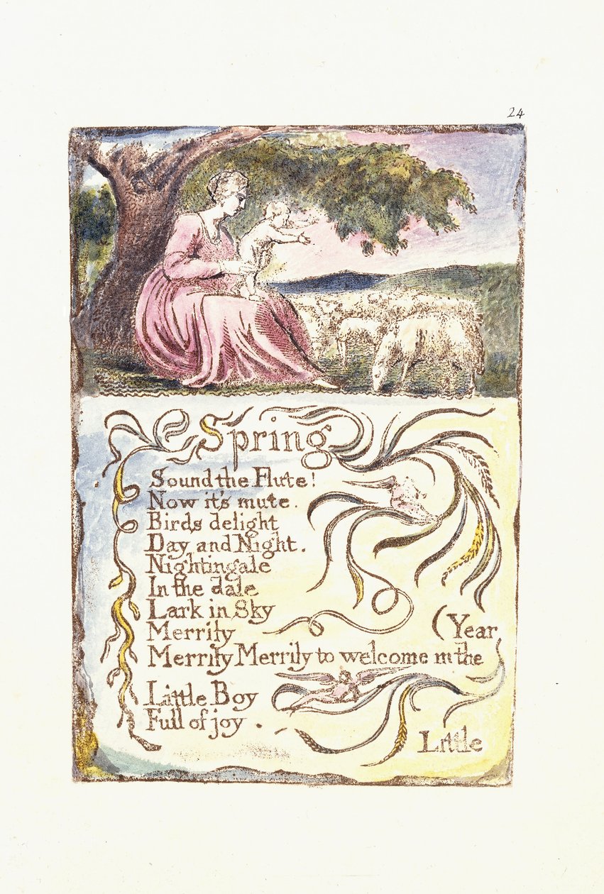 Primavera da William Blake