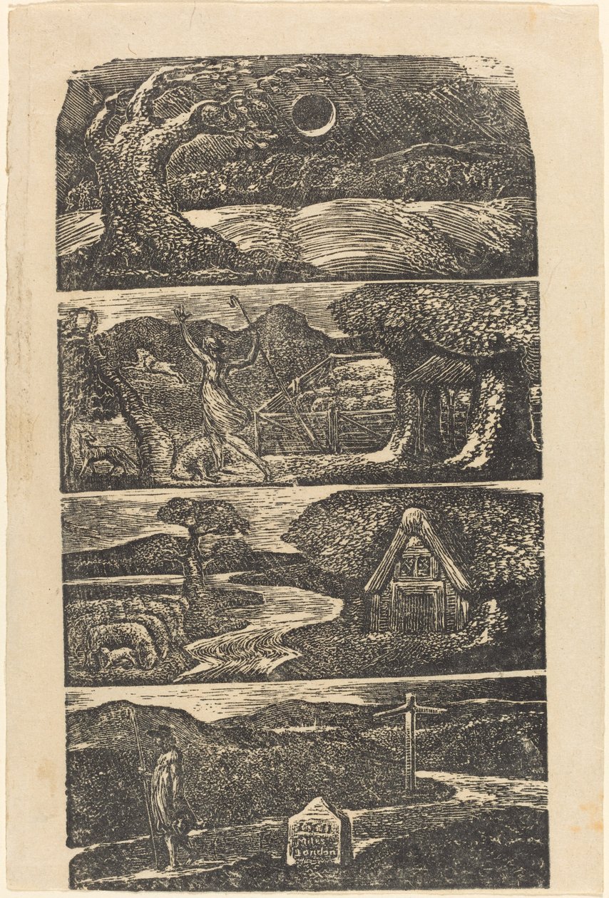 Le pastorali di Virgilio da William Blake