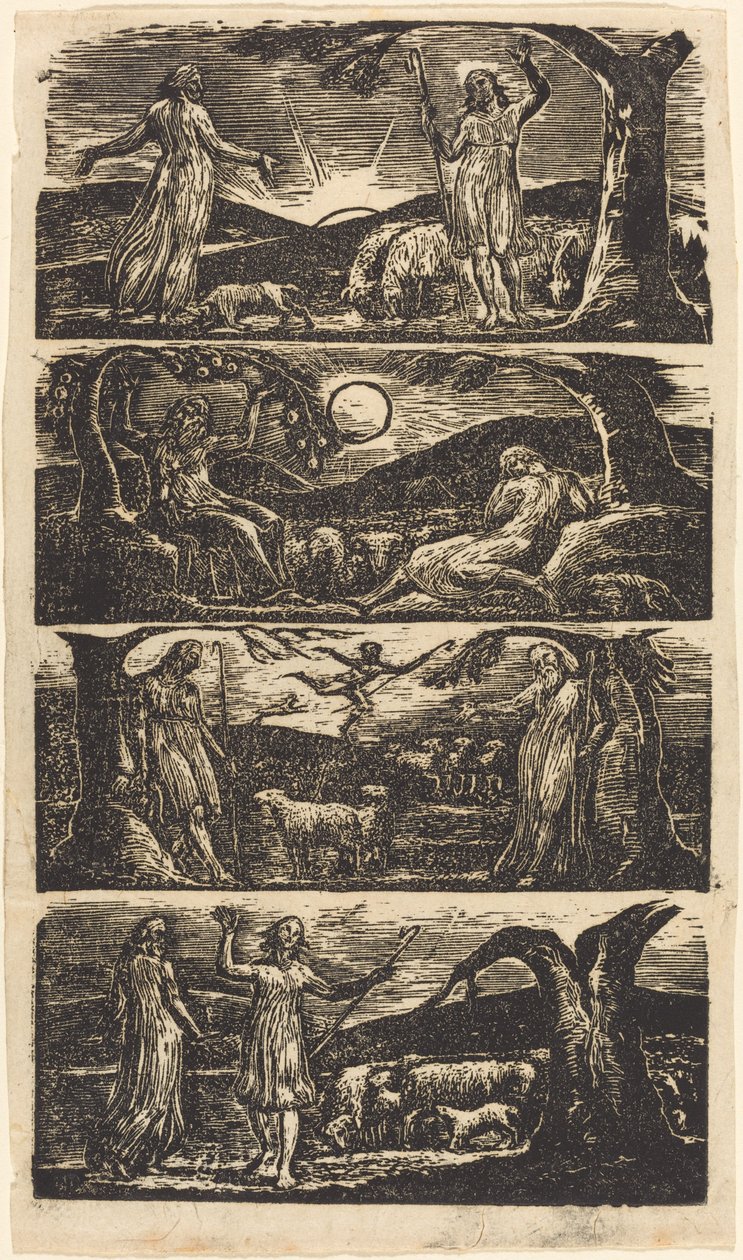 Le pastorali di Virgilio da William Blake