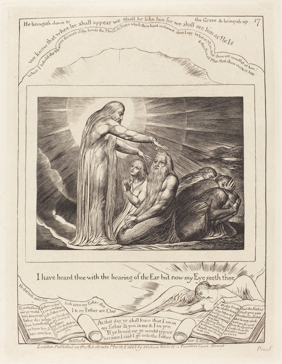 La visione di Dio da William Blake