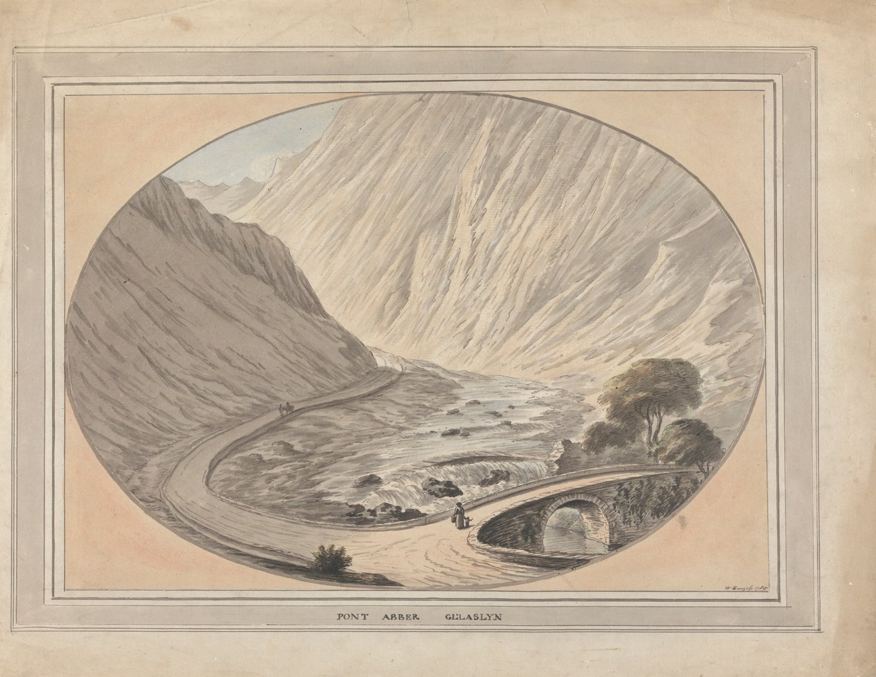 Pont Aber Glaslyn da William Burgess