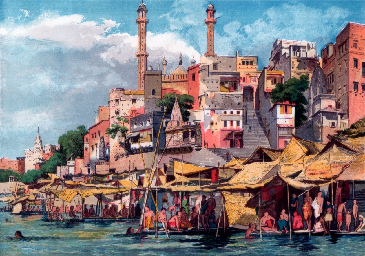 Benares, India da William Carpenter