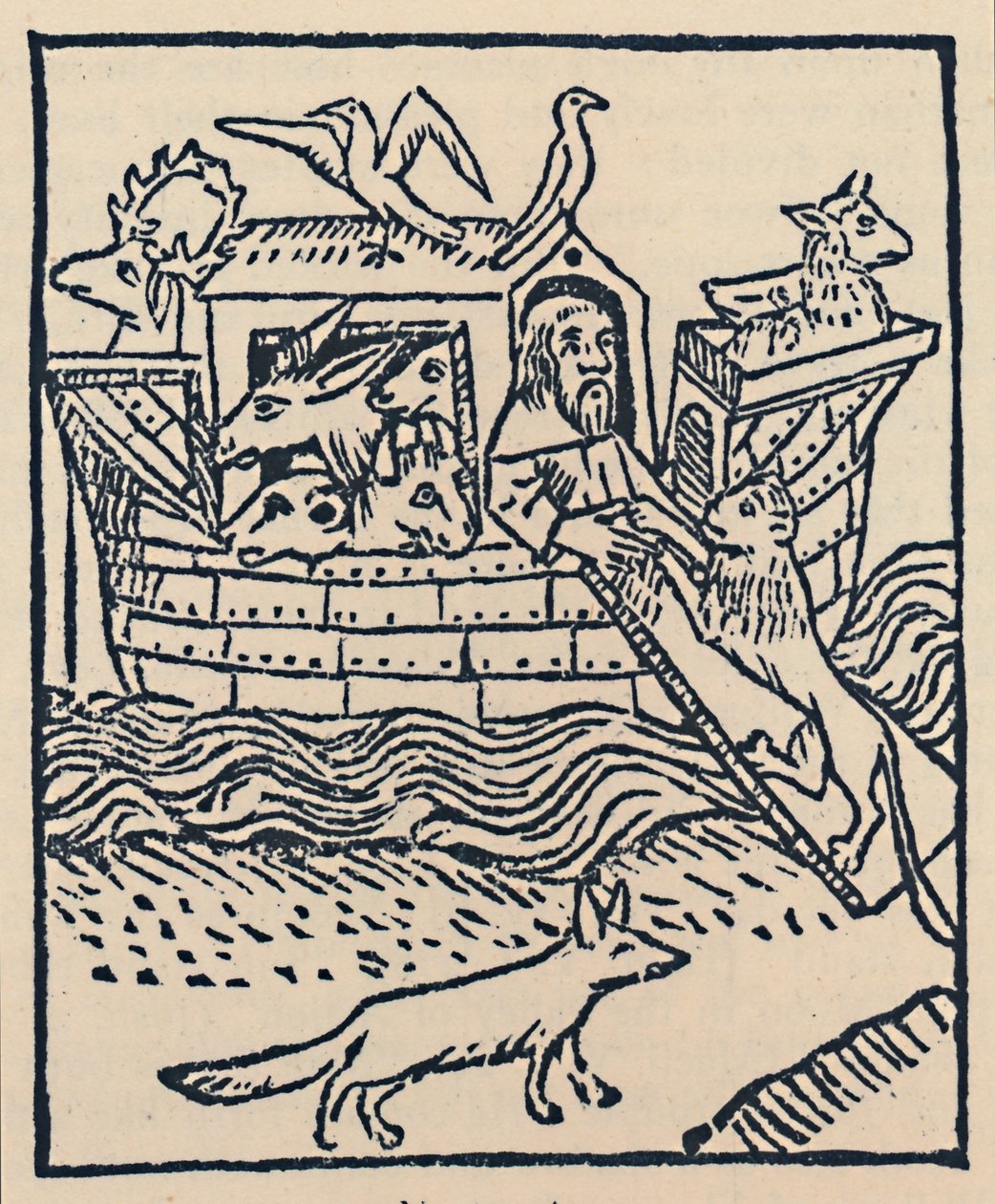 Arca di Noè, 1483 da William Caxton