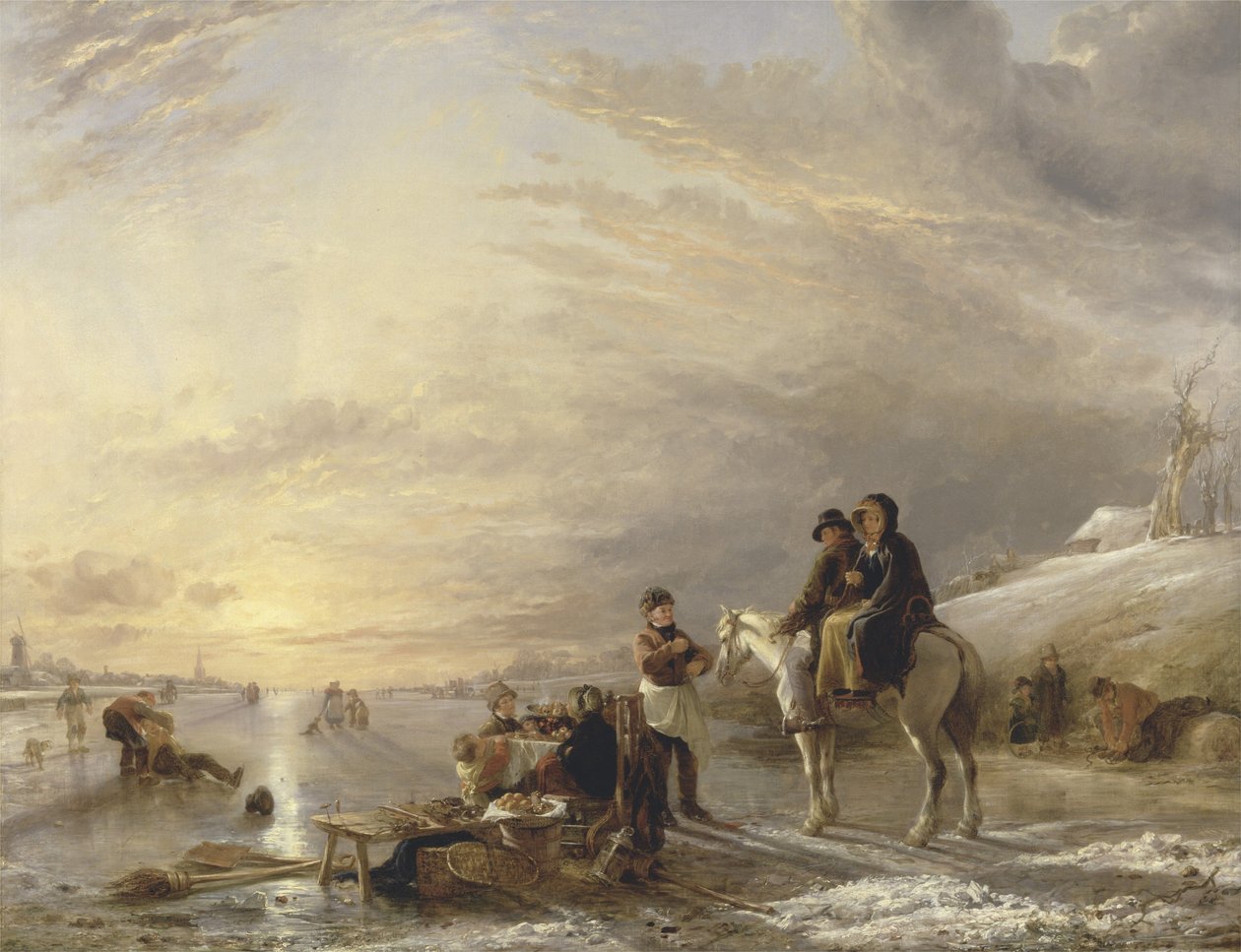 Scena di gelo da William Collins