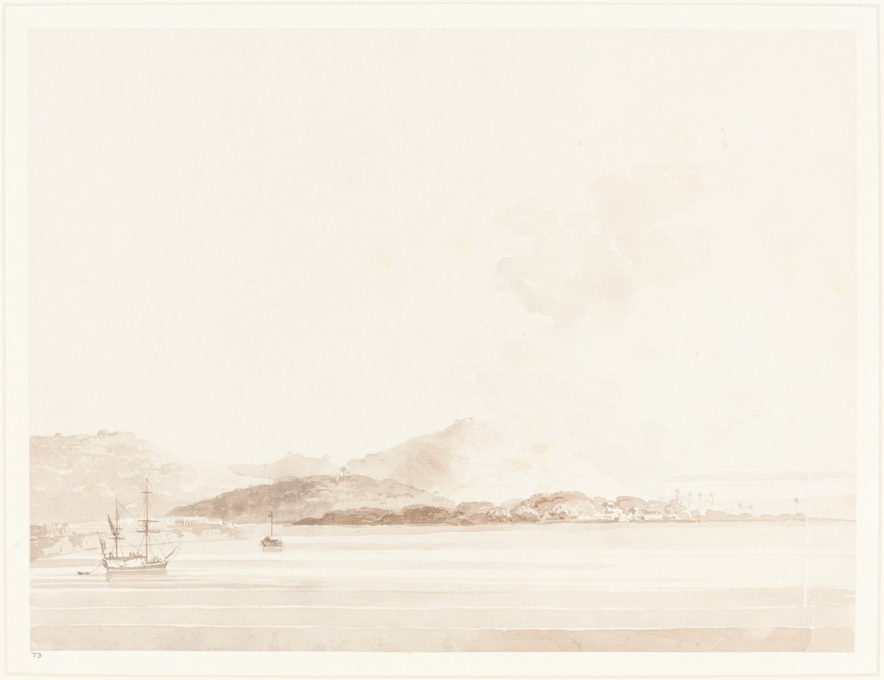 Veduta in India da William Daniell