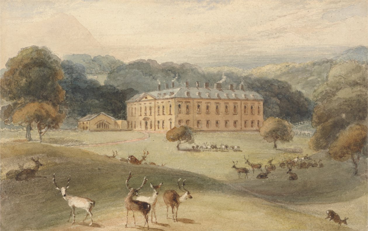 Casa Althorp, Northamptonshire da William Daniell