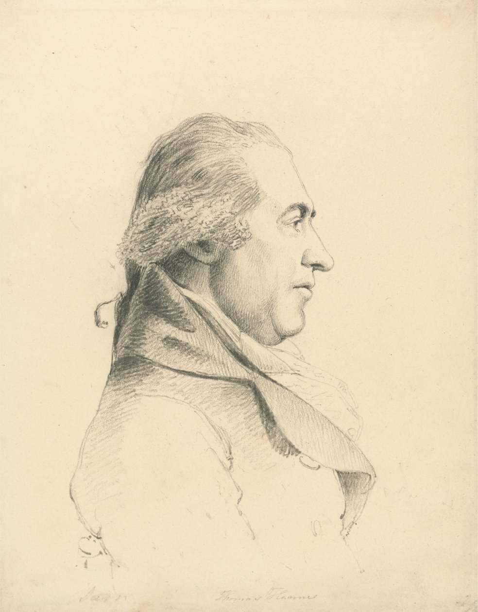 Studio di Ritratto di Thomas Hearne da William Daniell