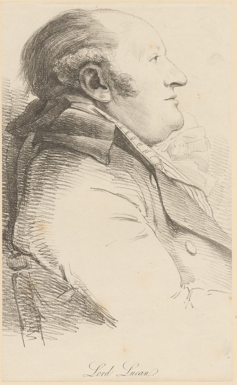 Sir Charles Bingham, primo conte di Lucan da William Daniell