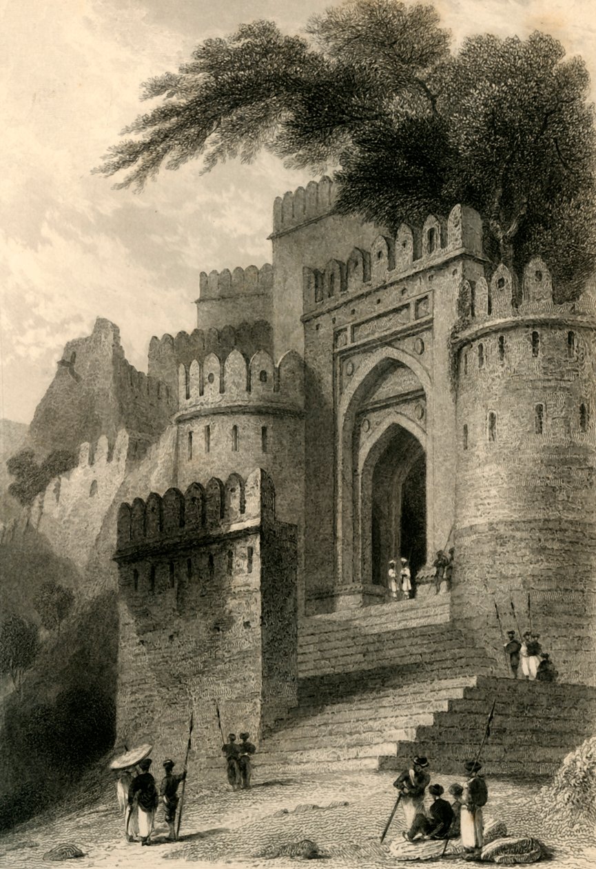 La porta di Kulnhuttea, Rotas Gur da William Daniell