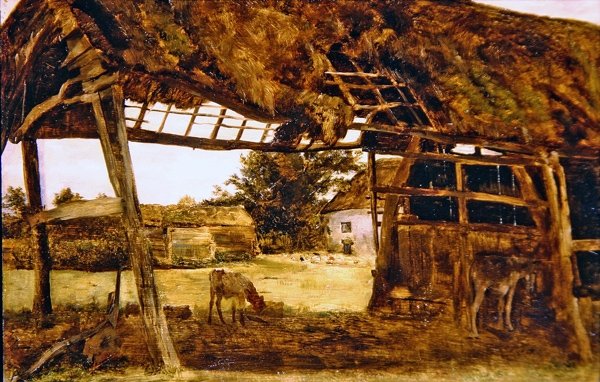 Vecchio capanno agricolo da William Davis