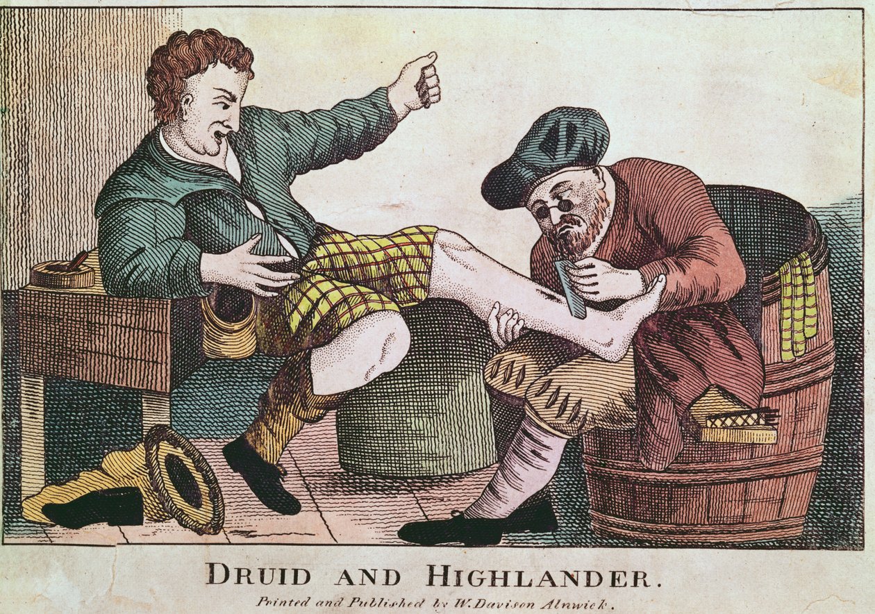 Druido e Highlander, 1815 da William Davison