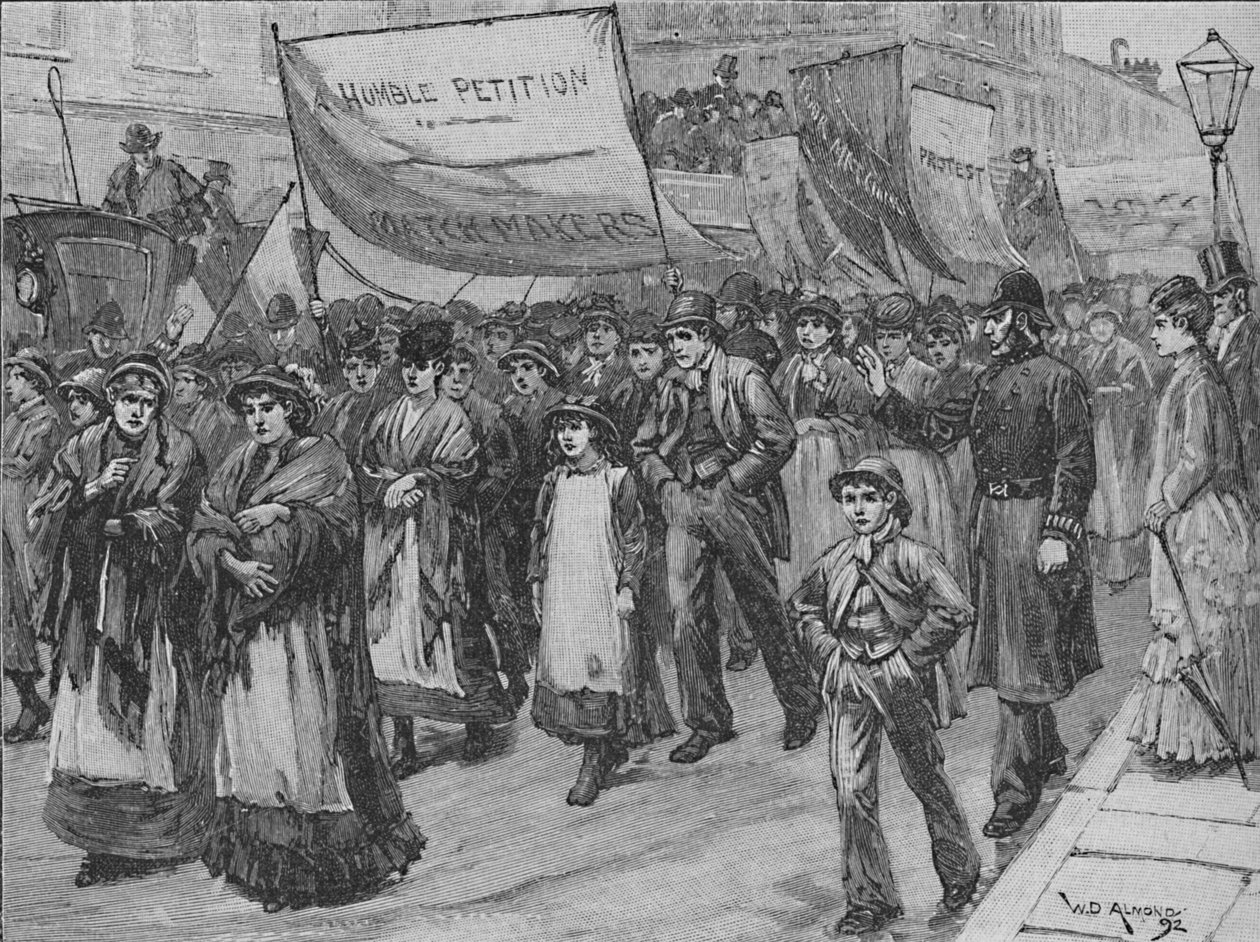 Processione dei combinatori di matrimoni a Westminster, 1892 da William Douglas Almond