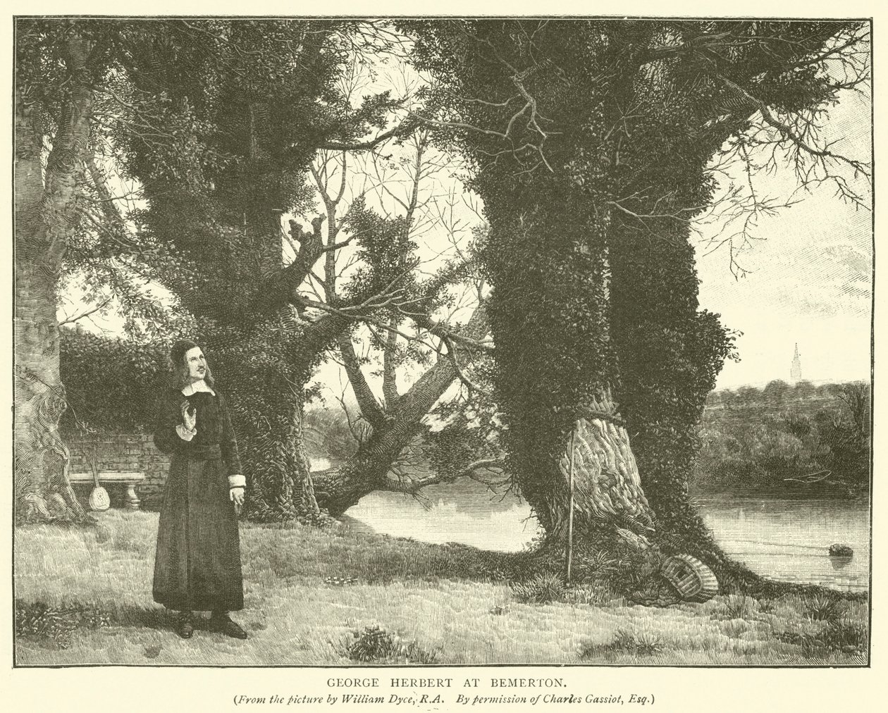 George Herbert a Bemerton da William Dyce