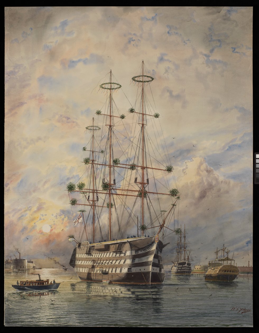 HMS Victory da William Edward Atkins