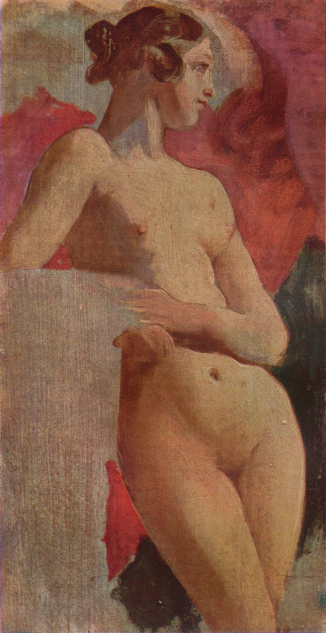 Nudo, XIX secolo da William Etty