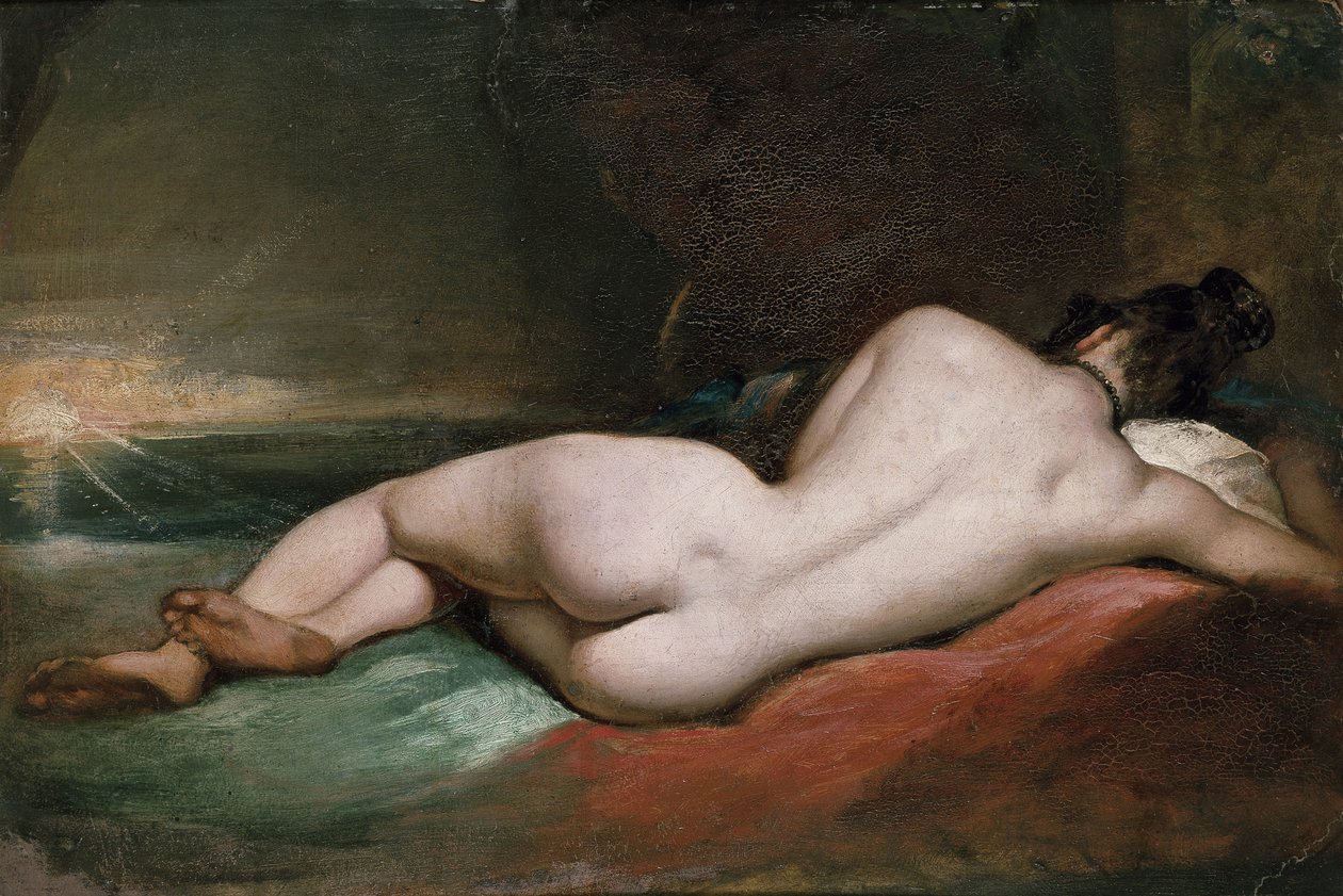 Modello nudo reclinato da William Etty