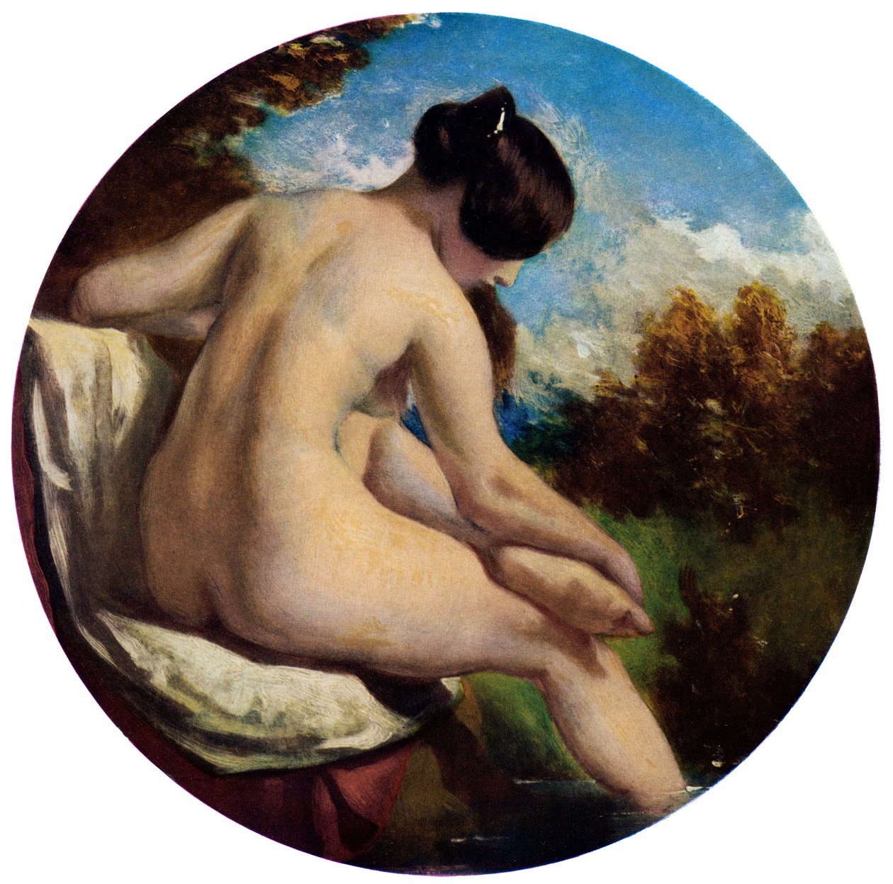 Il bagnante da William Etty