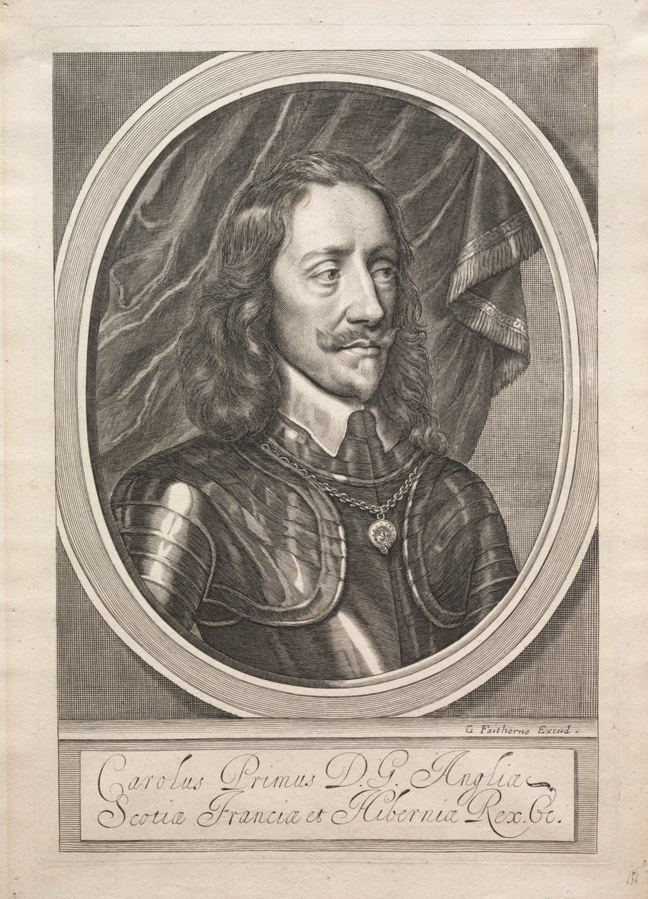 Carlo I da William Faithorne
