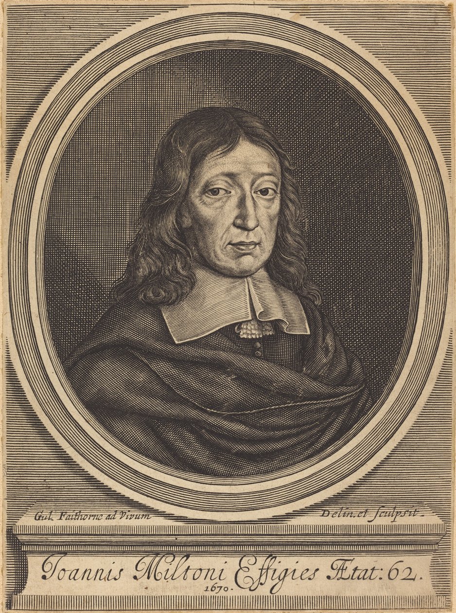 John Milton da William Faithorne