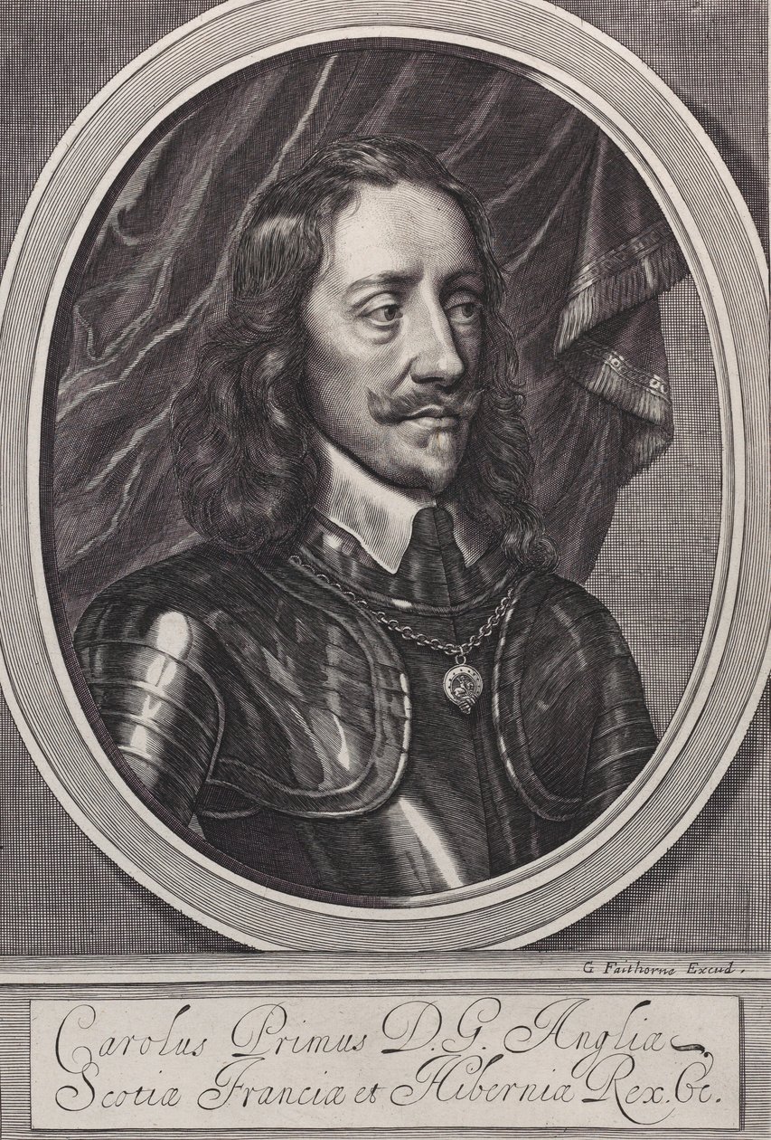 Re Carlo I da William Faithorne