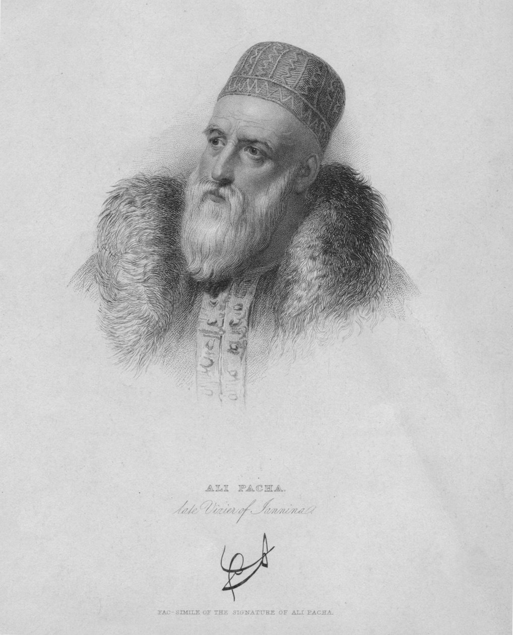 Ali Pacha, 1832 da William Finden