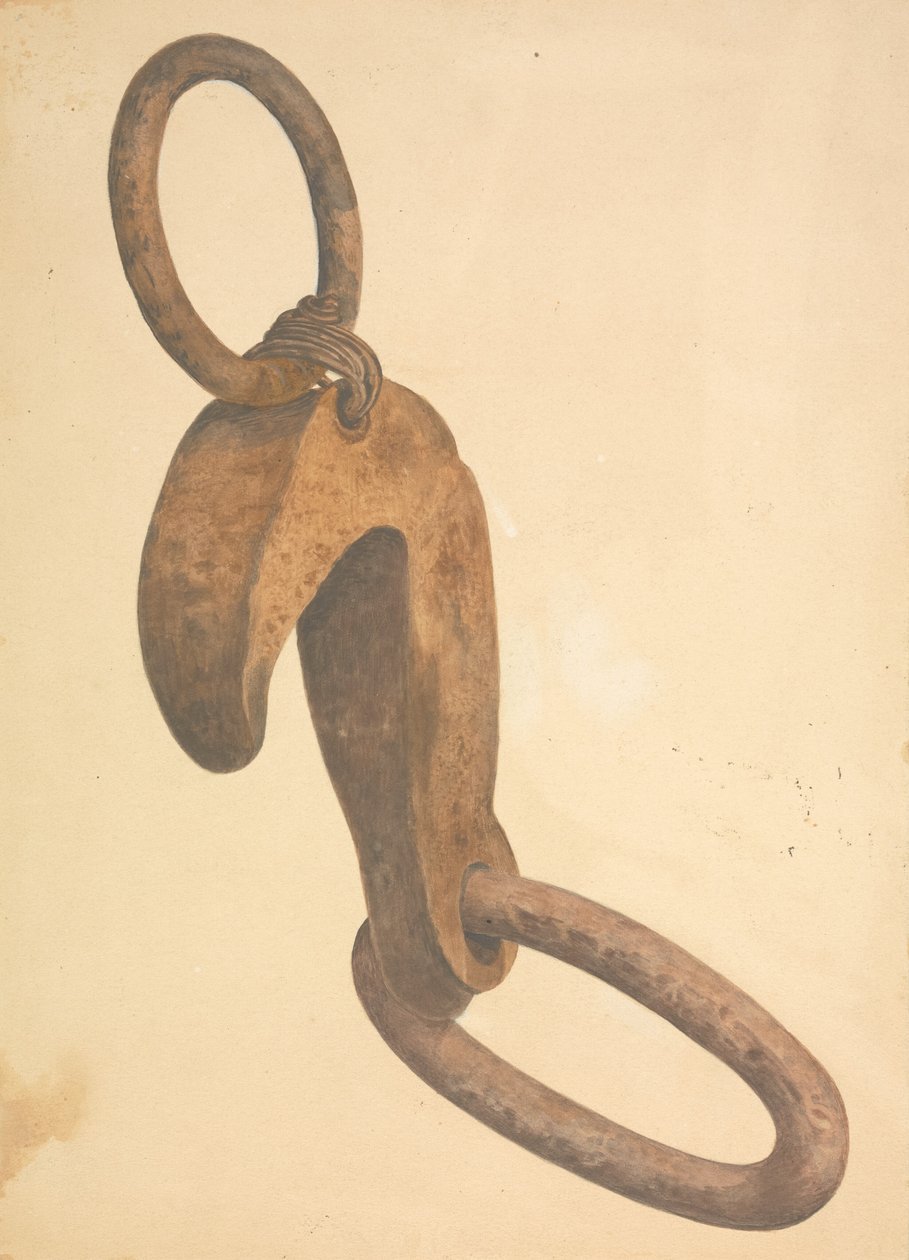 Gancio di ancoraggio, c. 1942 da William Frank