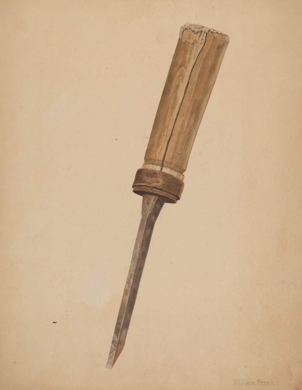 Scalpello del fabbricante di carri, c. 1942 da William Frank