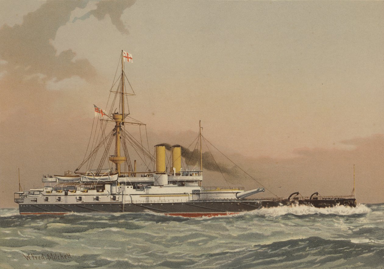 HMS Victoria da William Frederick Mitchell