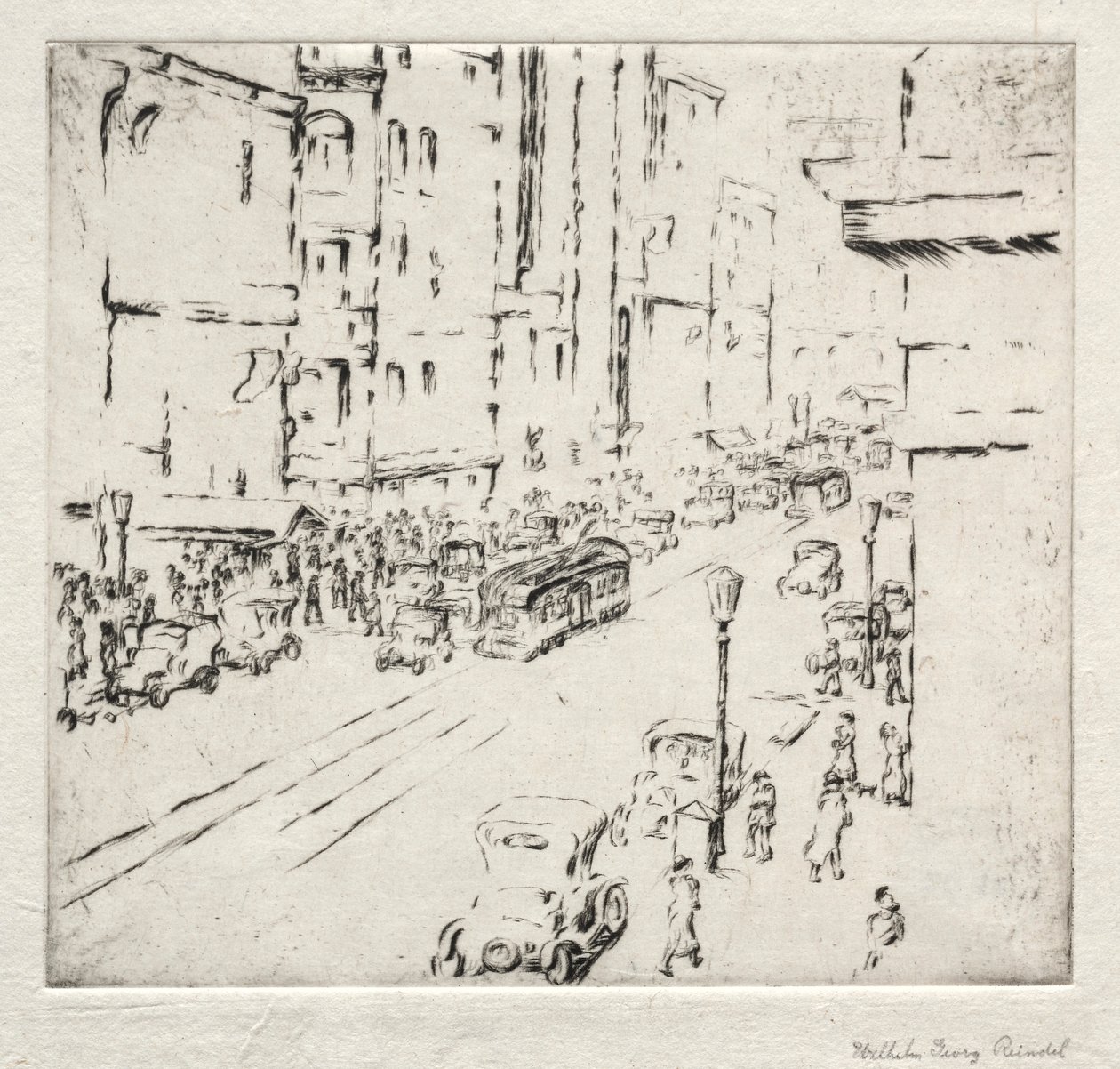 Il viale da William George Reindel