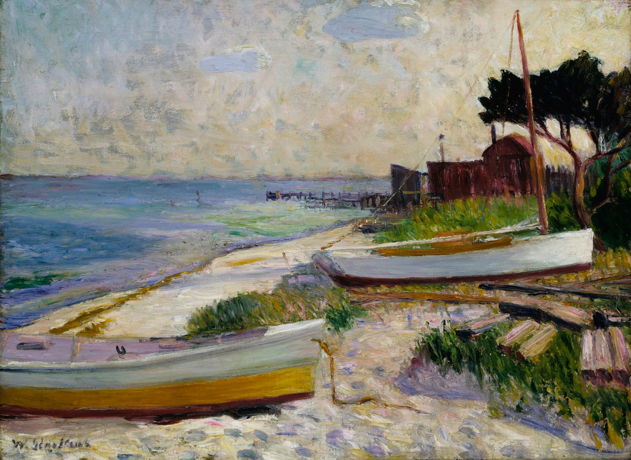 Scena sulla spiaggia da William Glackens