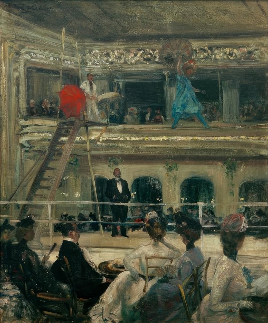 Giardino sul tetto di Hammerstein da William Glackens
