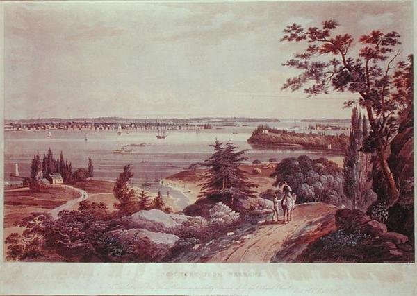 New York da Weehawk da William Guy Wall