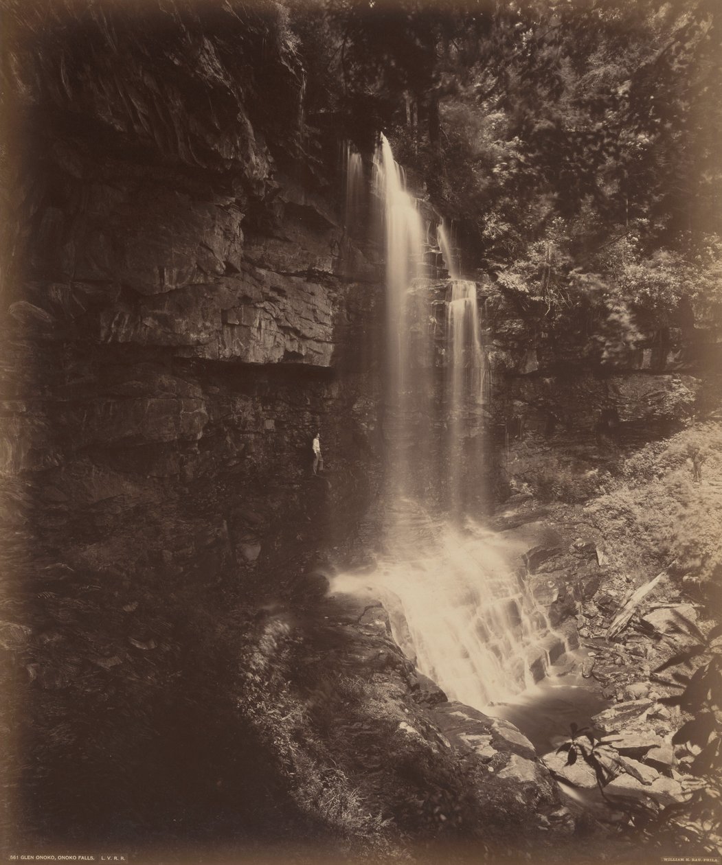 Glen Onoko, cascate di Onoko da William H. Rau