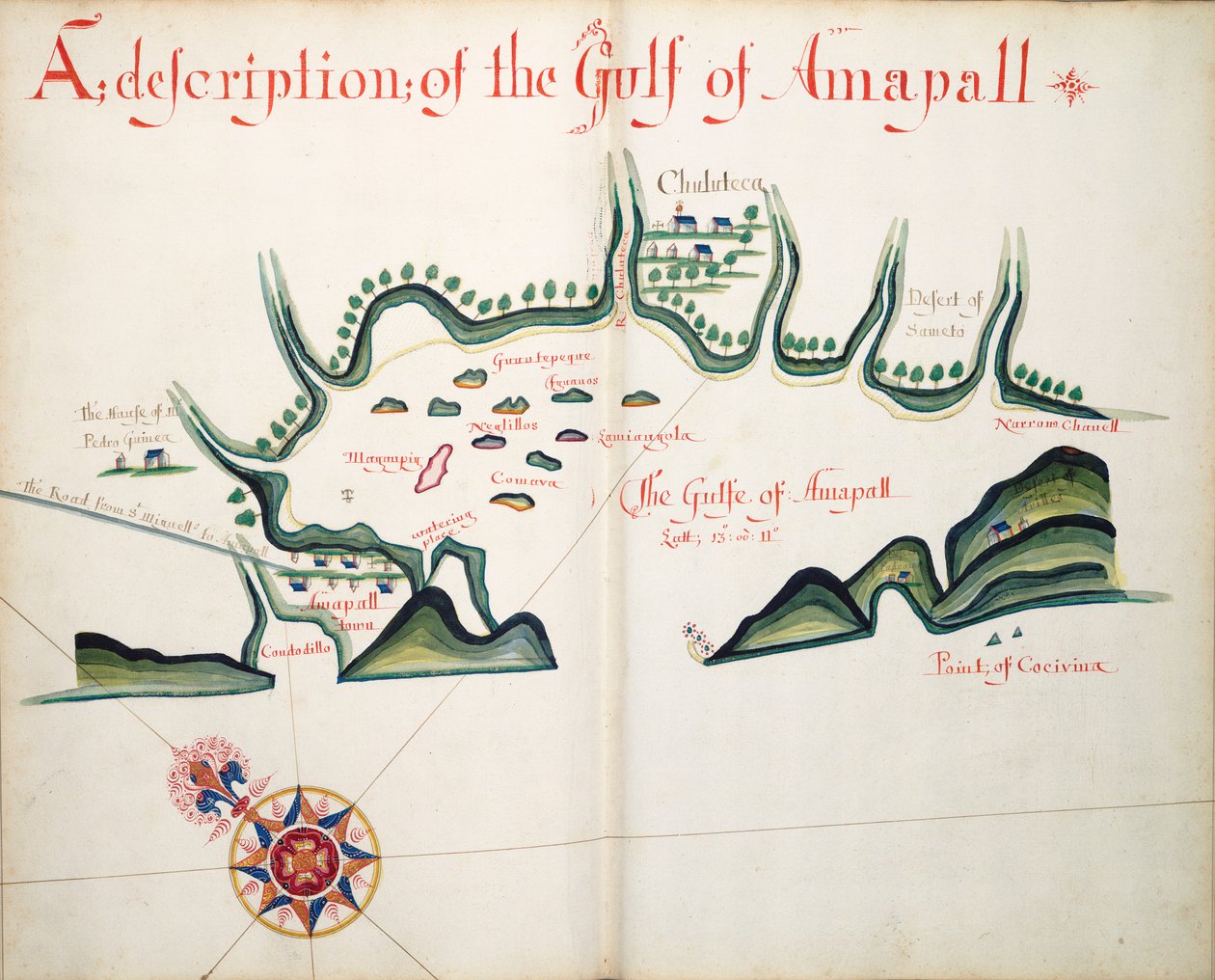 Descrizione del Golfo di Ampall da William Hack