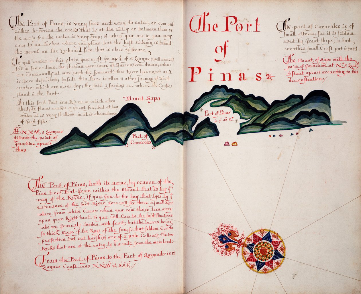 Il Porto di Pinas da William Hack