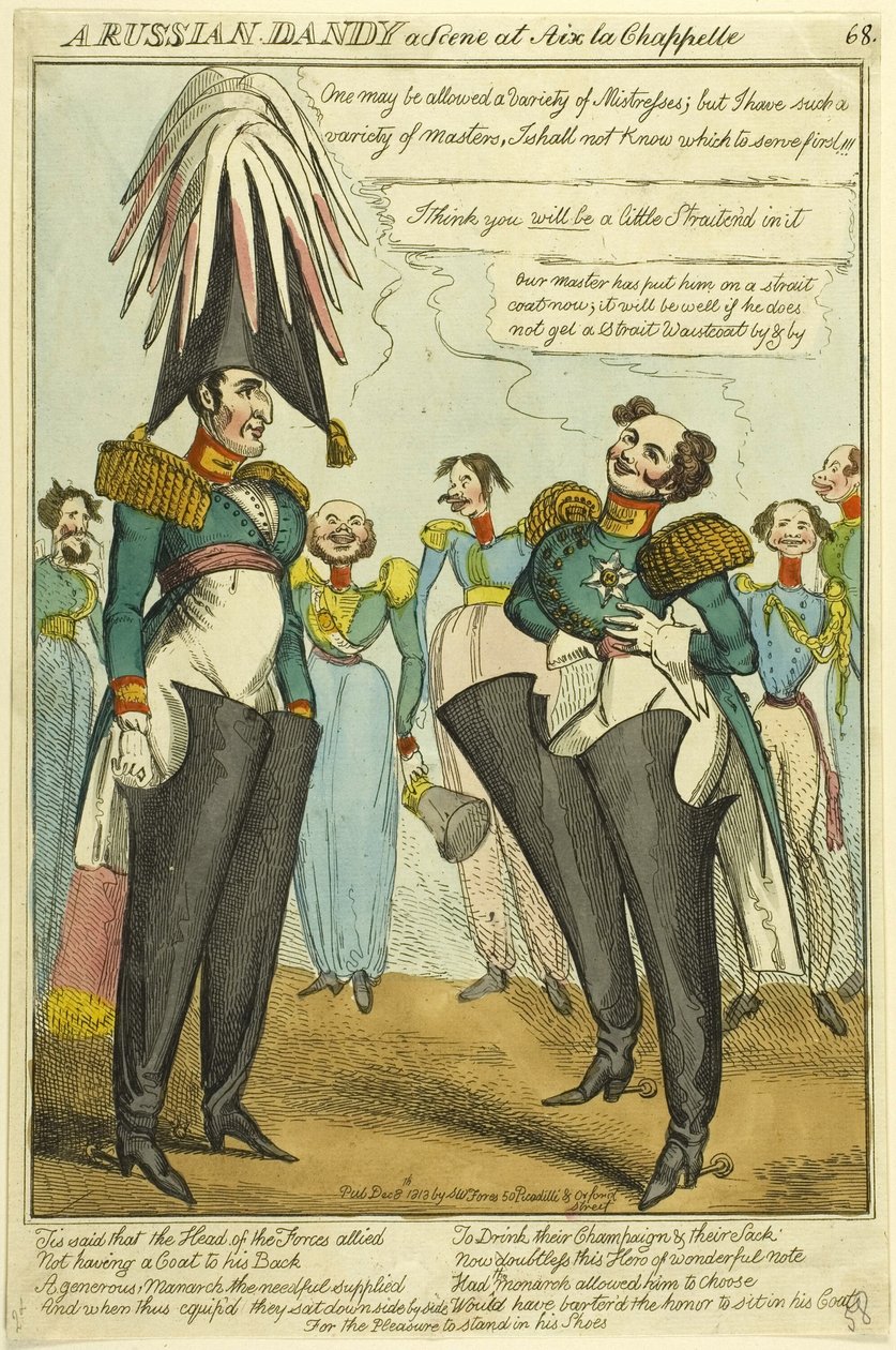 Un dandy russo da William Heath